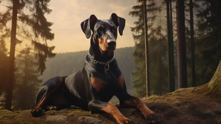 Does a Doberman Pinscher shed a lot?