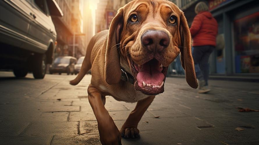 Is Bloodhound aggressive?