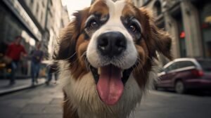 Is Saint Bernard a friendly dog?