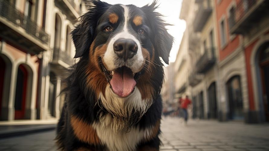Is a Bernese Mountain Dog a friendly dog?