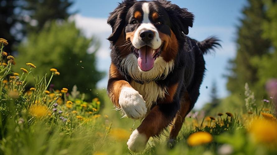 Is a Bernese Mountain Dog aggressive?