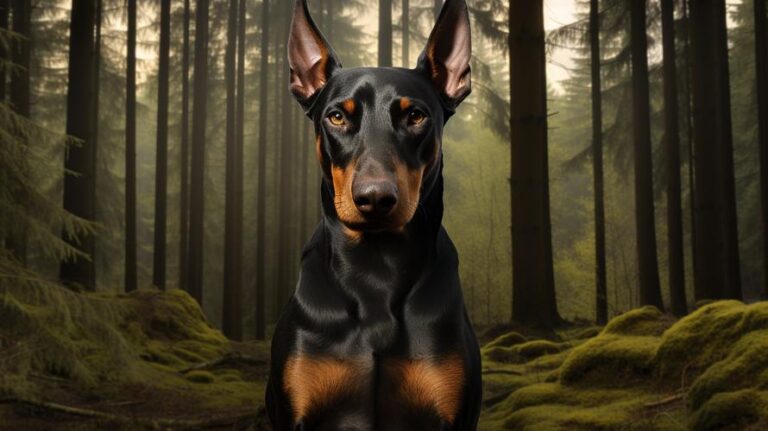 Is a Doberman Pinscher a friendly dog?