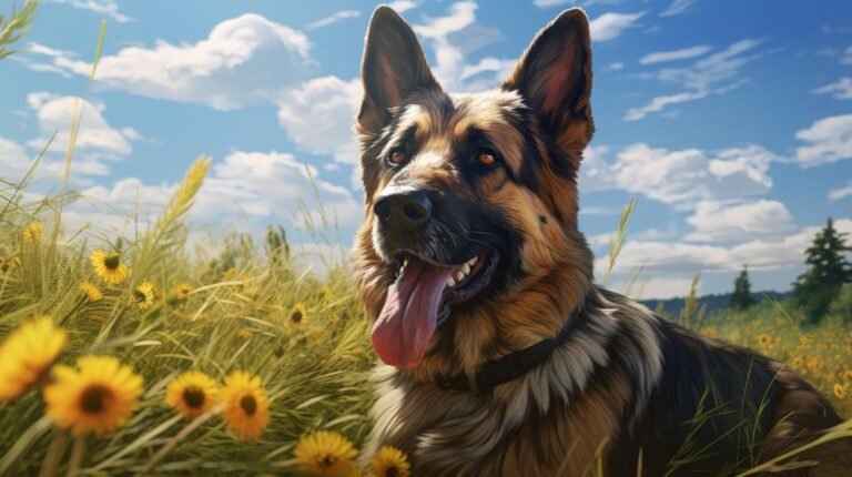 Is a German Shepherd a healthy dog?