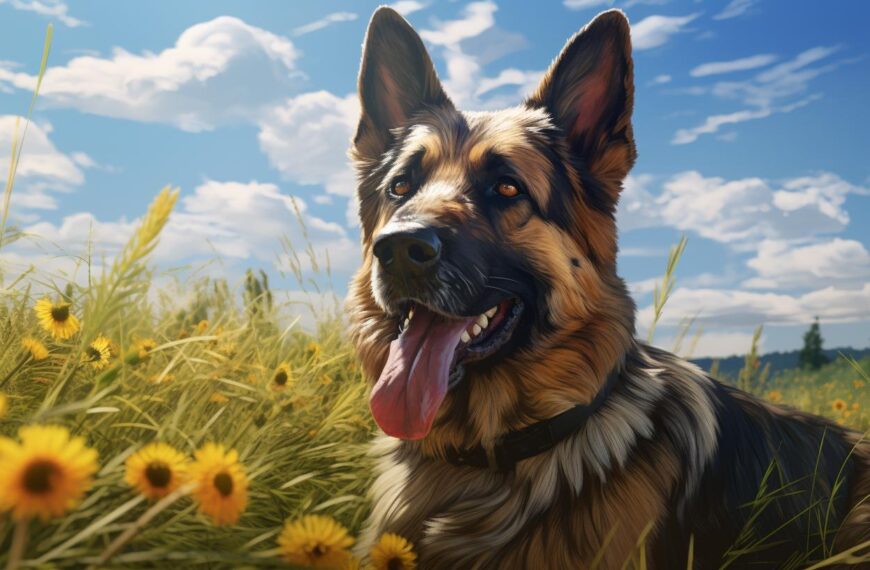 Is a German Shepherd a healthy dog?