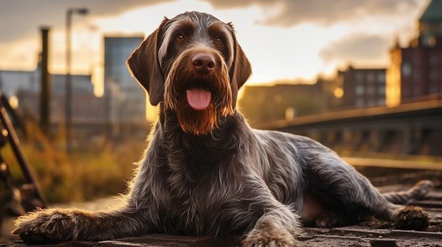 Is a German Wirehaired Pointer a dangerous dog?