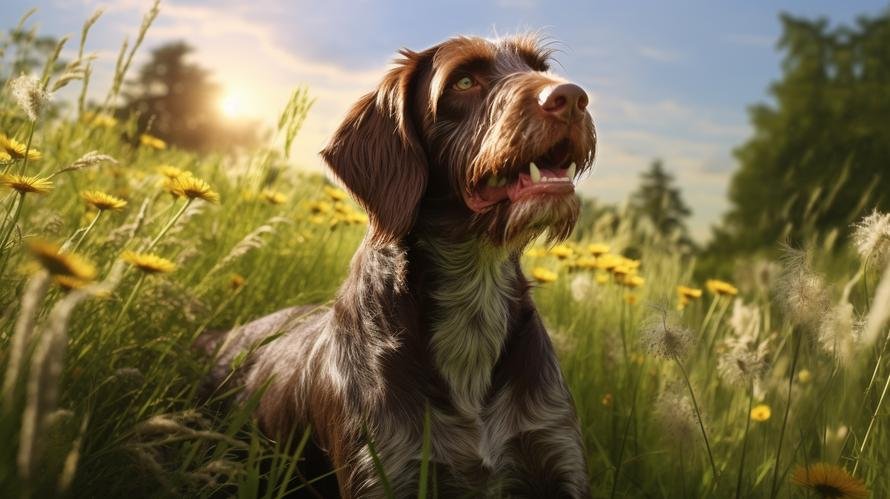 Is a German Wirehaired Pointer a friendly dog?
