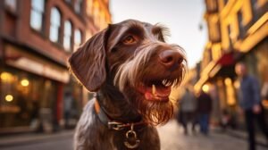 Is a German Wirehaired Pointer aggressive?