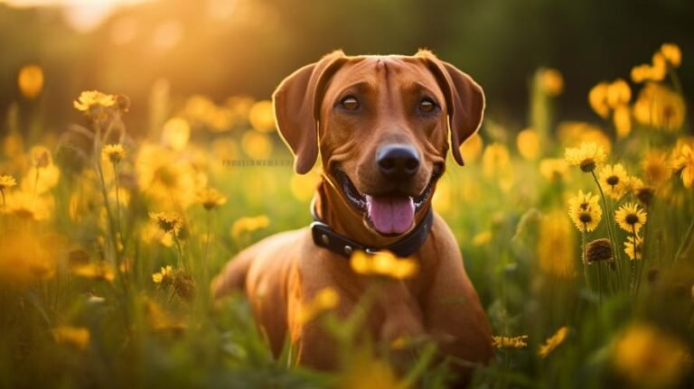 Is a Rhodesian Ridgeback a friendly dog?