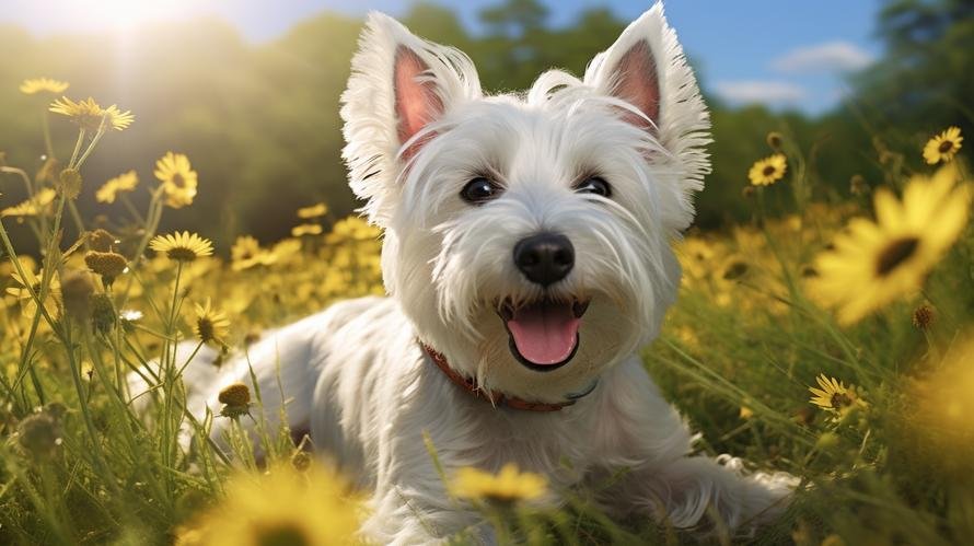 Is a West Highland White Terrier a healthy dog?