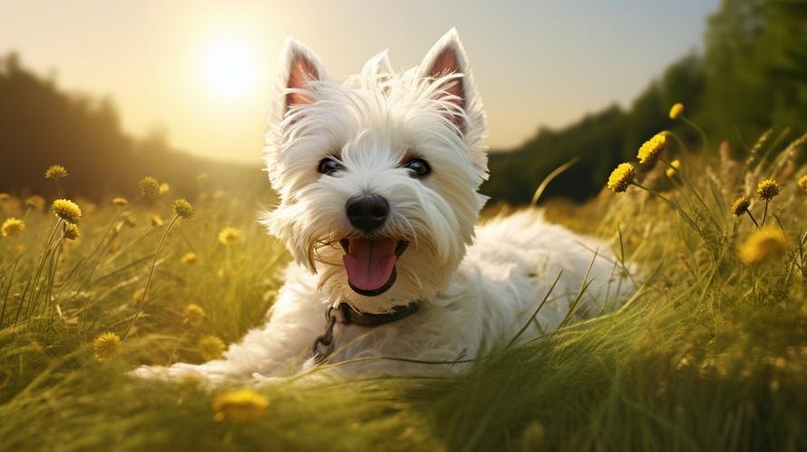 Is a West Highland White Terrier aggressive?