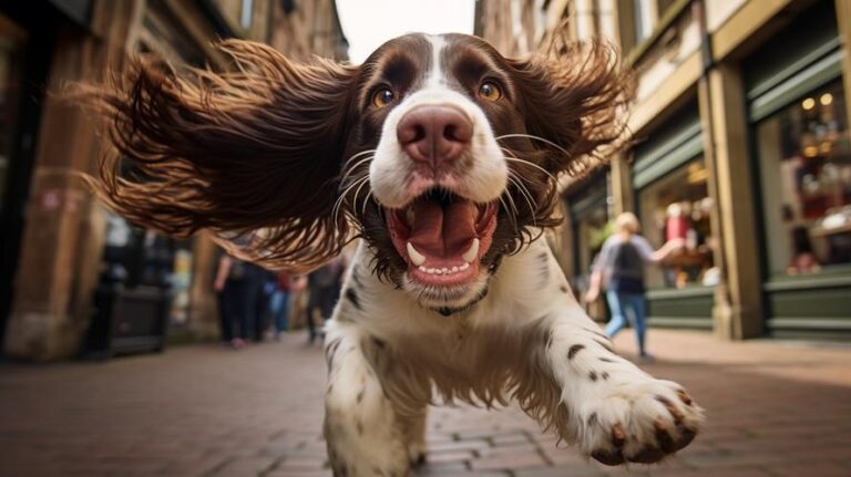 Is an English Springer Spaniel a friendly dog?