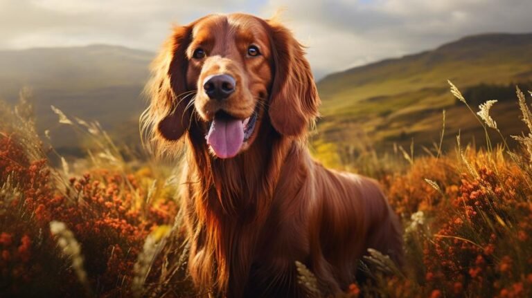 Is an Irish Setter aggressive?