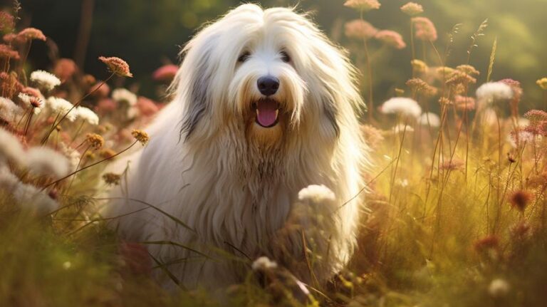 Is an Old English Sheepdog aggressive?