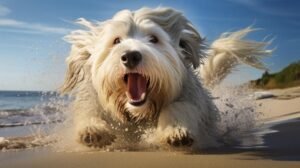 Is the Old English Sheepdog a healthy dog?