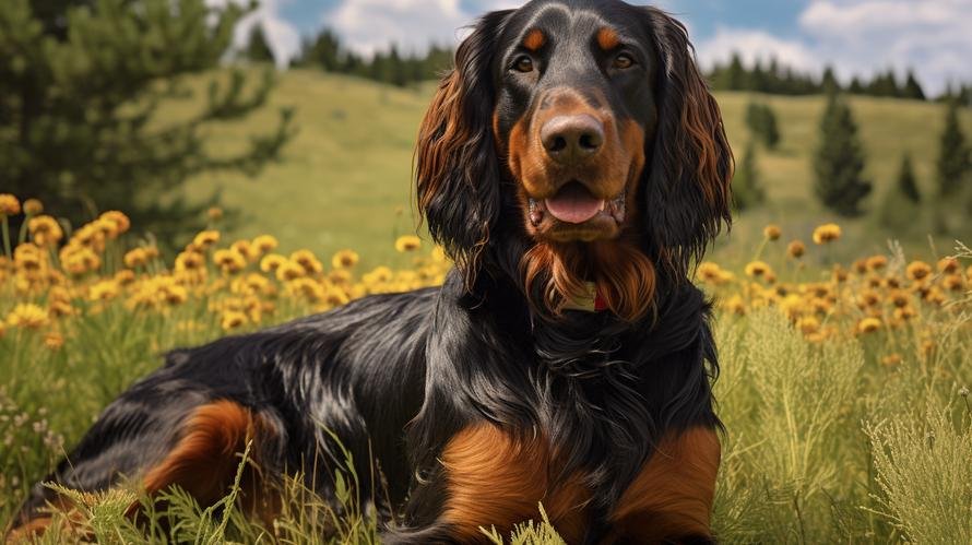 Does a Gordon Setter shed a lot?