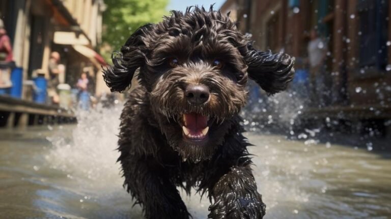 Does a Portuguese Water Dog shed a lot?