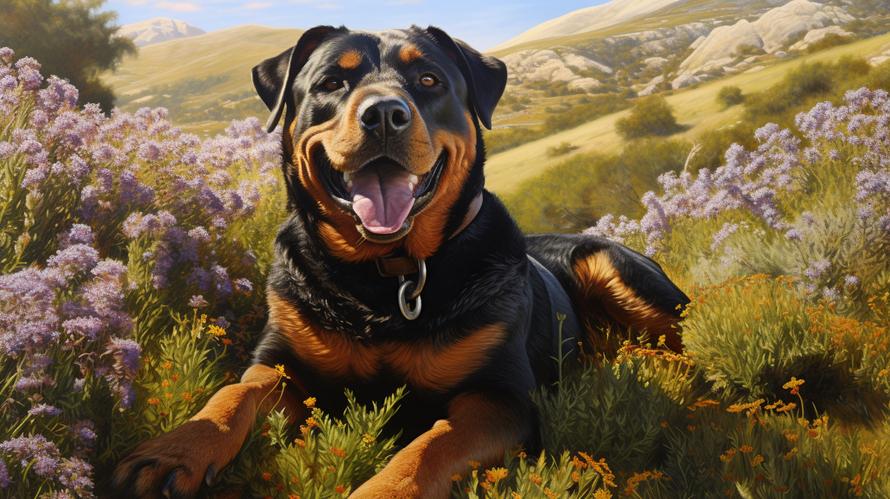 Does a Rottweiler need special dog food?