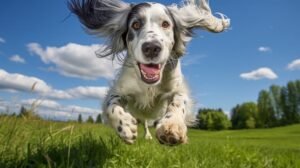 Does an English Setter need special dog food?