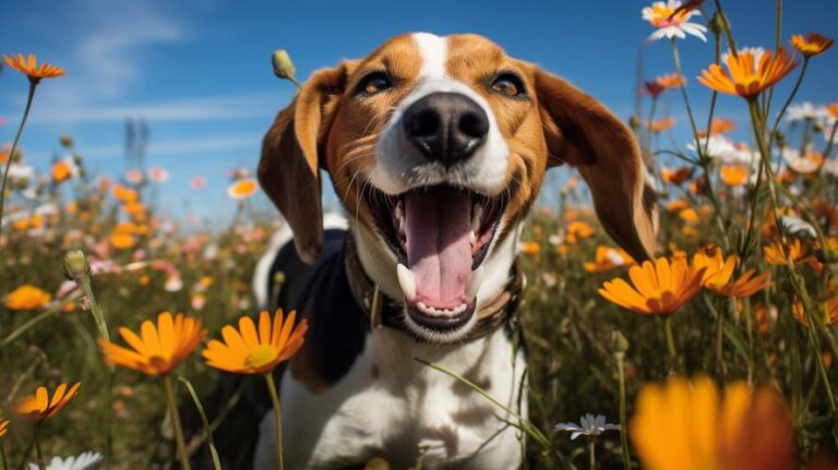 Is American Foxhound aggressive?