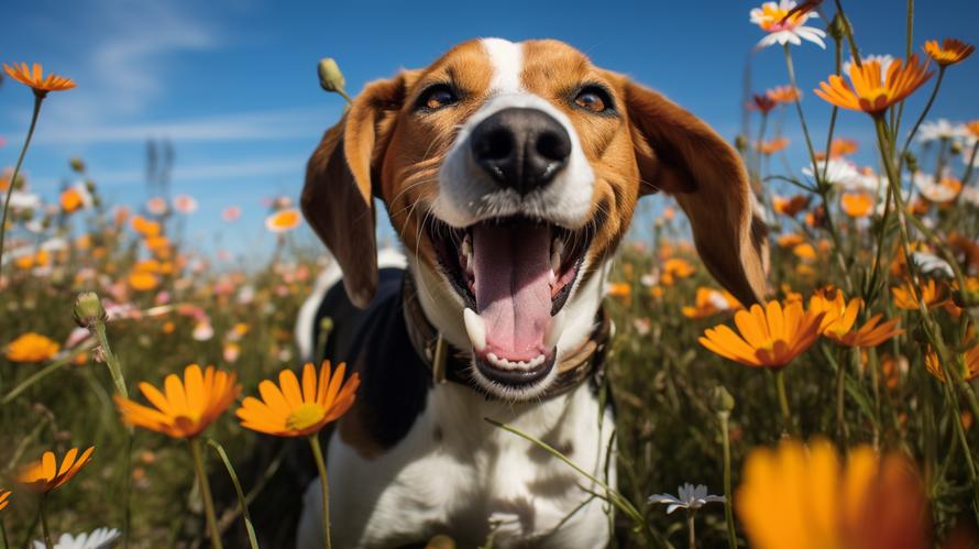 Is American Foxhound aggressive?