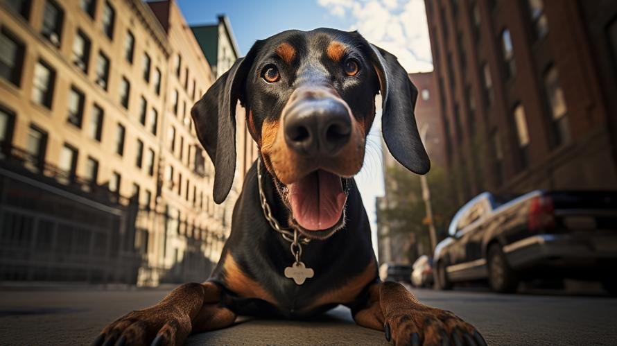 Is Black and Tan Coonhound a calm dog?