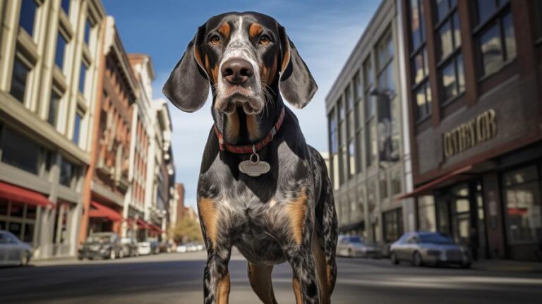 Is Bluetick Coonhound a healthy dog?