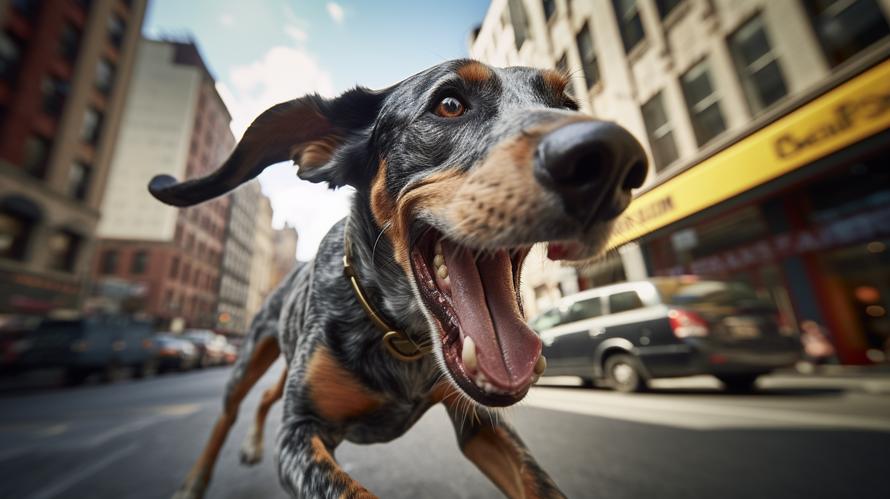 Is Bluetick Coonhound aggressive?