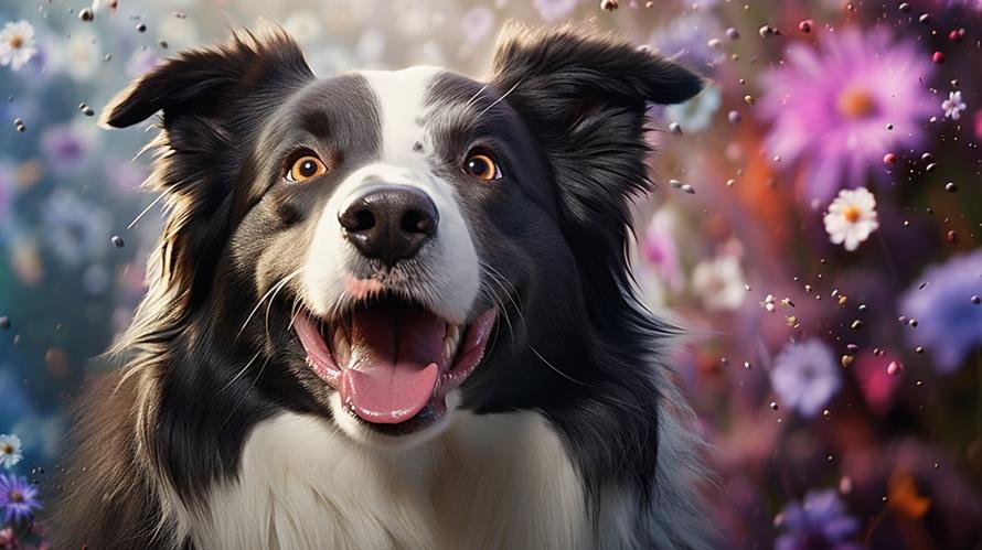 Is Border Collie a calm dog?