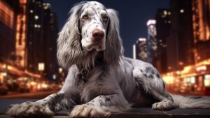 Is English Setter a calm dog?