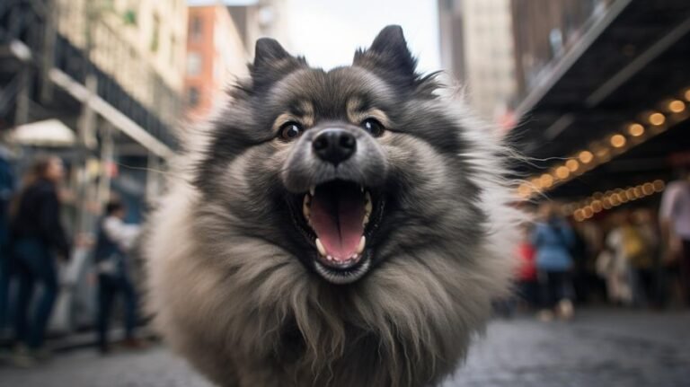 Is Keeshond a calm dog?