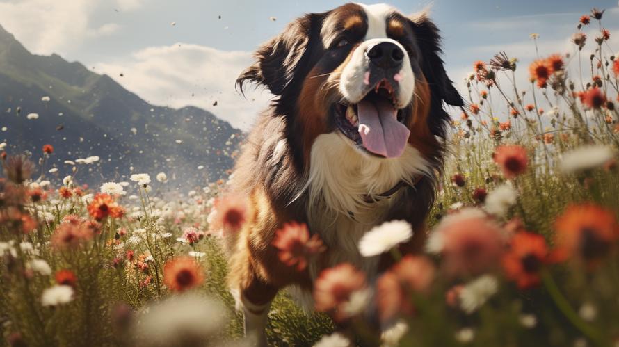 Is Saint Bernard a calm dog?