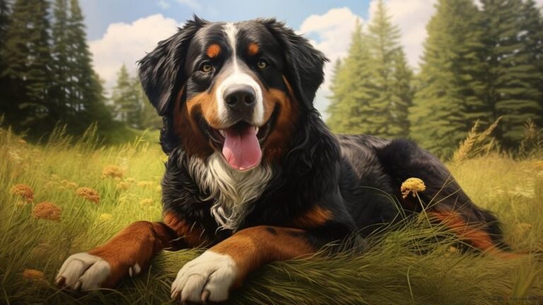 Is a Bernese Mountain Dog a calm dog?