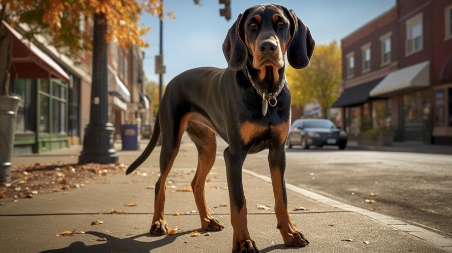 Is a Black and Tan Coonhound a difficult dog?