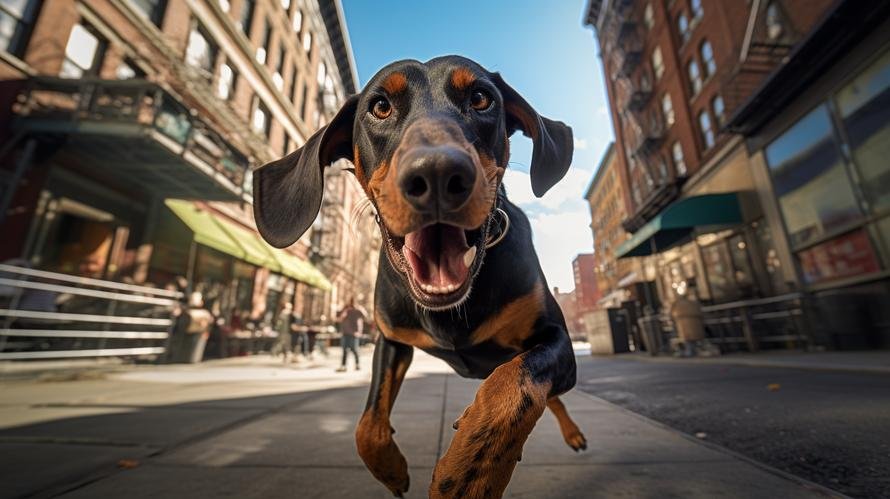 Is a Black and Tan Coonhound a guard dog?