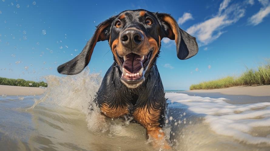 Is a Black and Tan Coonhound a high maintenance dog?