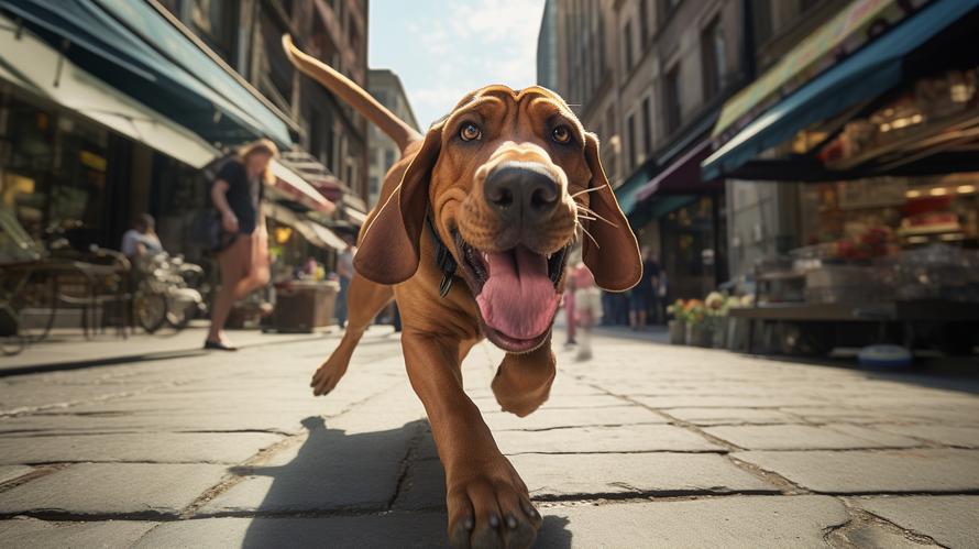 Is a Bloodhound a high maintenance dog?