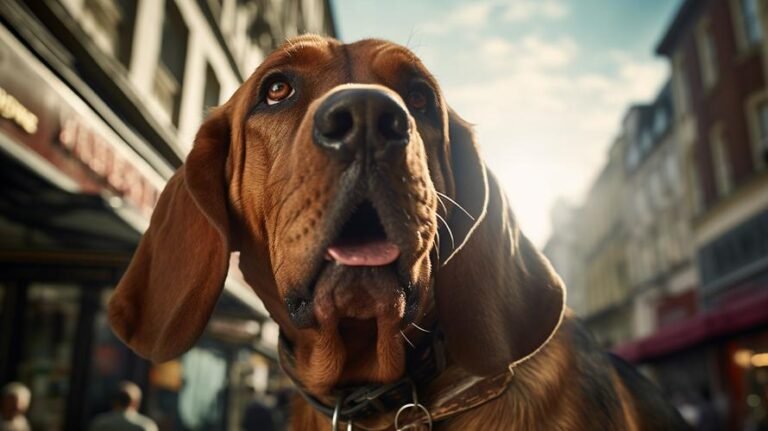 Is a Bloodhound easy to train?