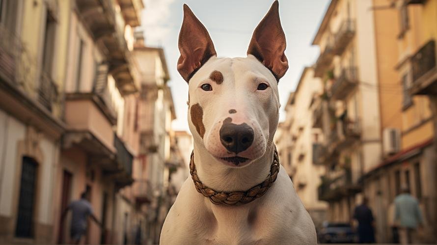 Is a Bull Terrier a calm dog?