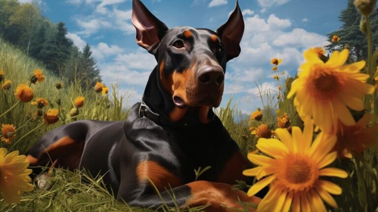 Is a Doberman Pinscher a calm dog?