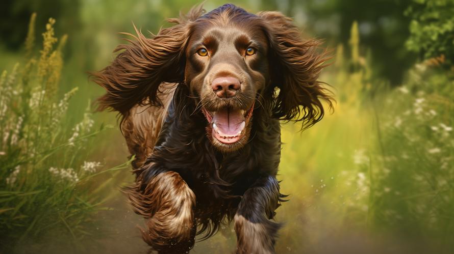 Is a Field Spaniel a calm dog?