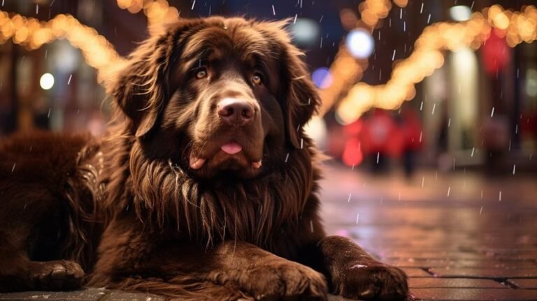 Is a Newfoundland dog a guard dog?