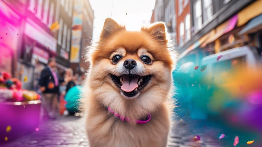 Is a Pomeranian a calm dog?