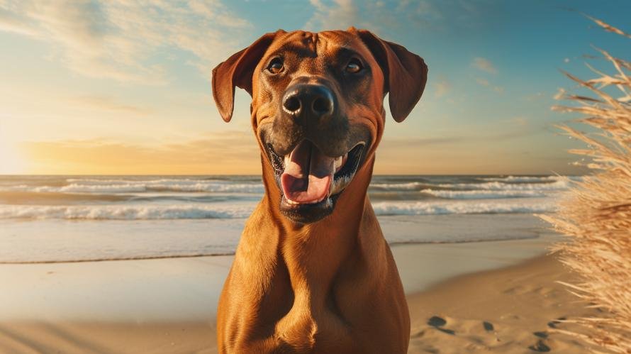 Is a Rhodesian Ridgeback a calm dog?