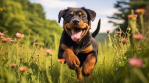 Is a Rottweiler a calm dog?