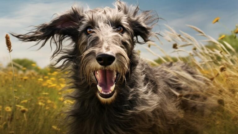 Is a Scottish Deerhound a calm dog?