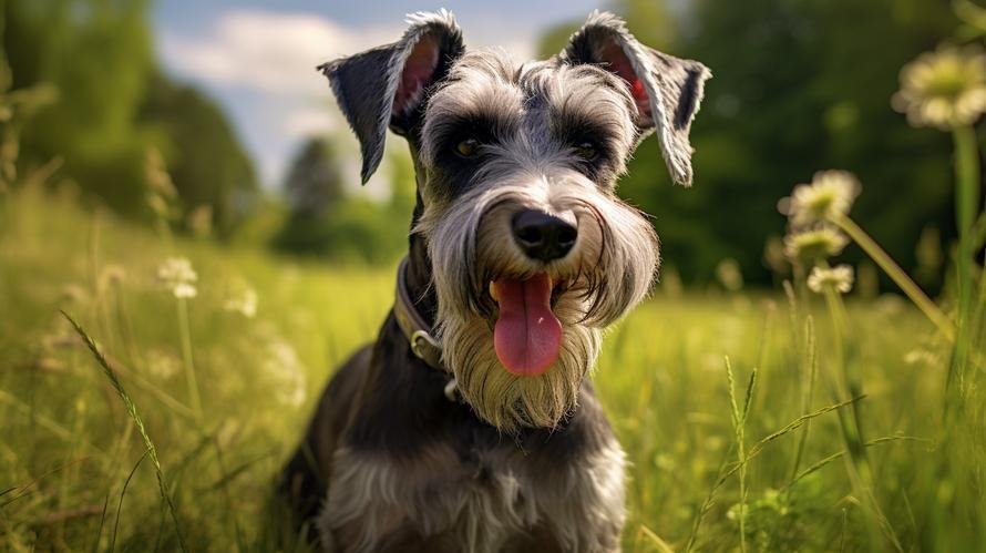 Is a Standard Schnauzer a calm dog?