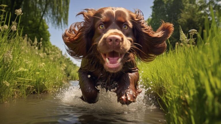Is a Sussex Spaniel a healthy dog?