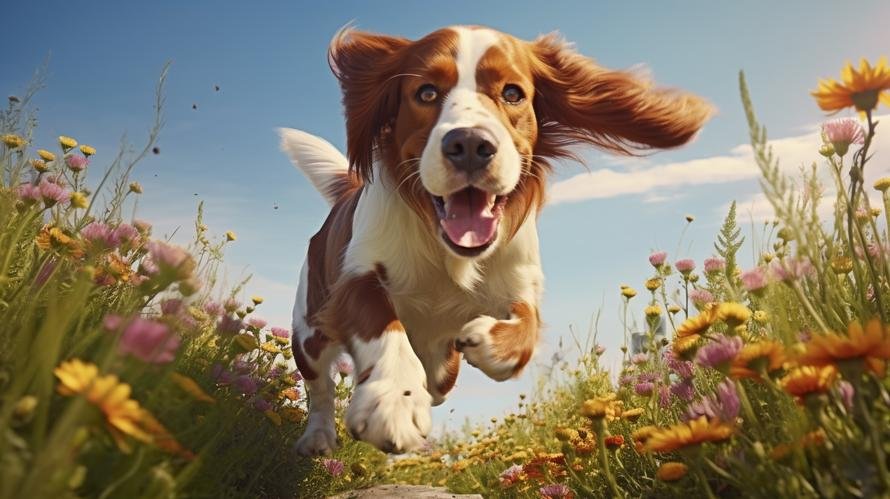 Is a Welsh Springer Spaniel a calm dog?