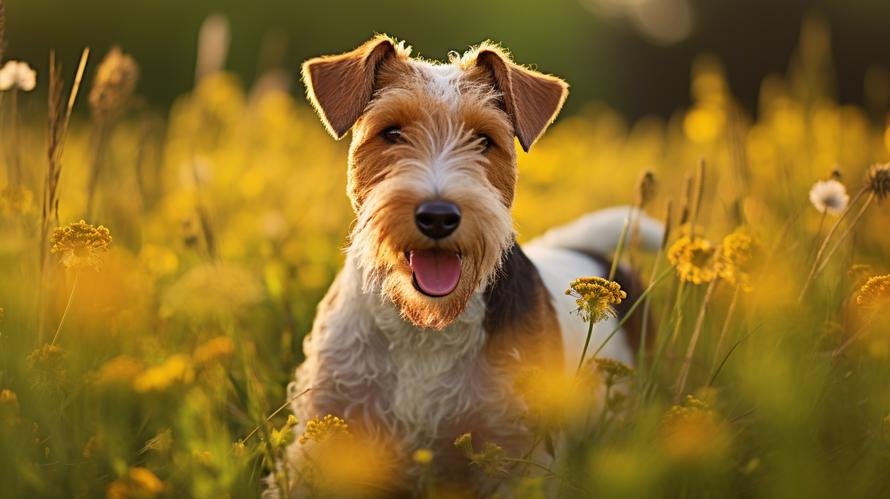 Is a Wire Fox Terrier a calm dog?