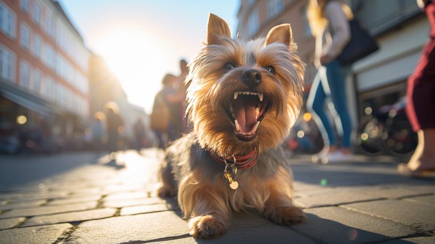 Is a Yorkshire Terrier a calm dog?